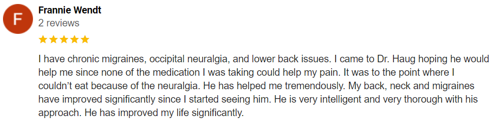 Chiropractic Naperville IL Testimonial